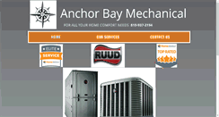 Desktop Screenshot of anchorbaymechanical.com